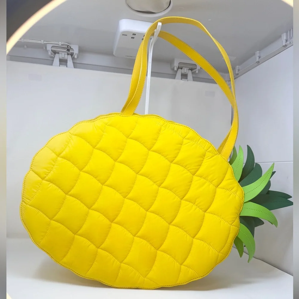 Kate Spade New York Wing It Pineapple Shoulder Tote